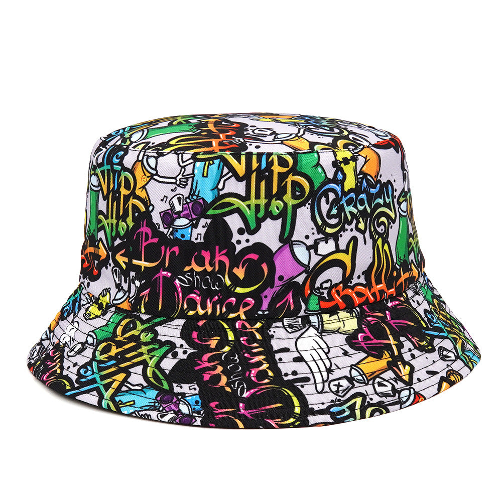 Wholesale Cotton Polyester Cartoon Pattern Fisherman Hat